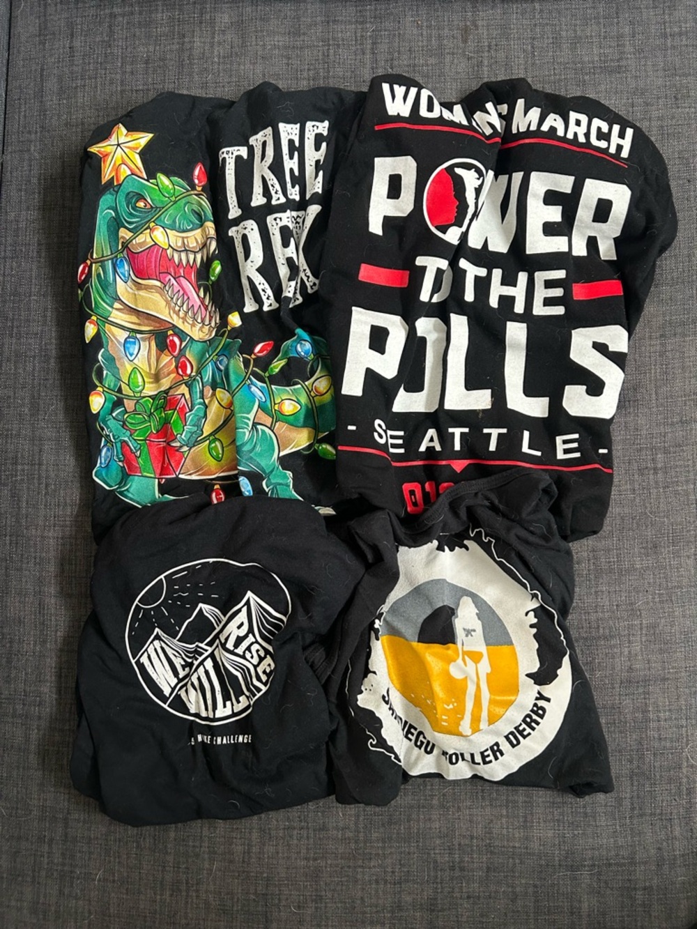 Random Graphic Tees - Mixed Designs (Pack of 14)